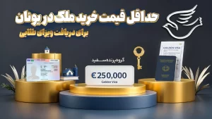 حداقل قیمت خرید ملک در یونان برای دریافت ویزای طلایی