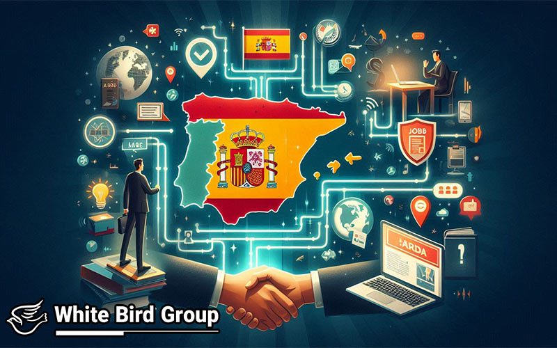 مزایای اقامت اسپانیا از طریق کار