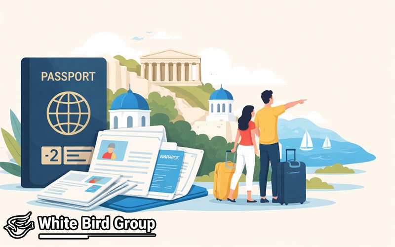 مراحل درخواست دریافت ویزای دوساله یونان